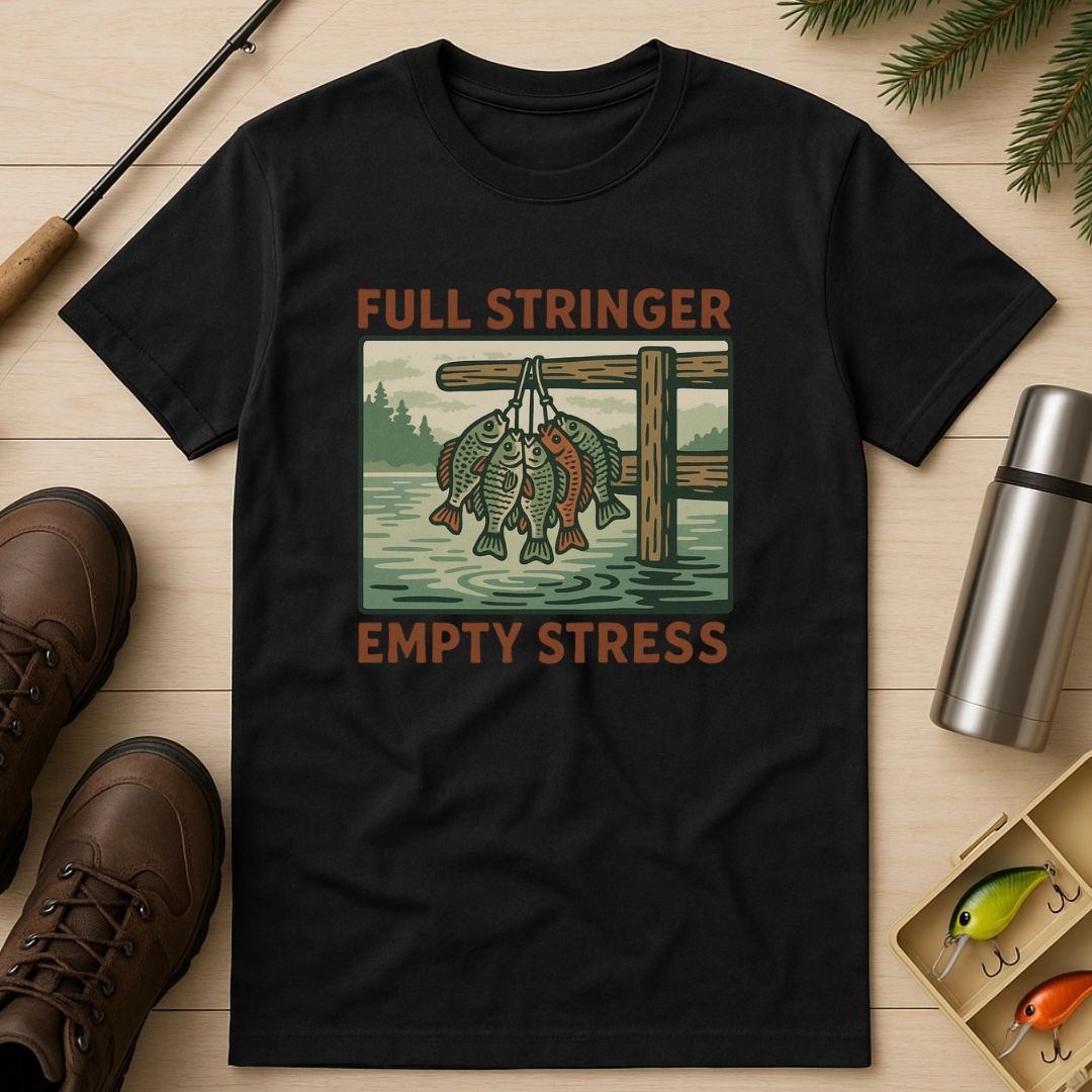 Full Stringer, Empty Stress T-Shirt