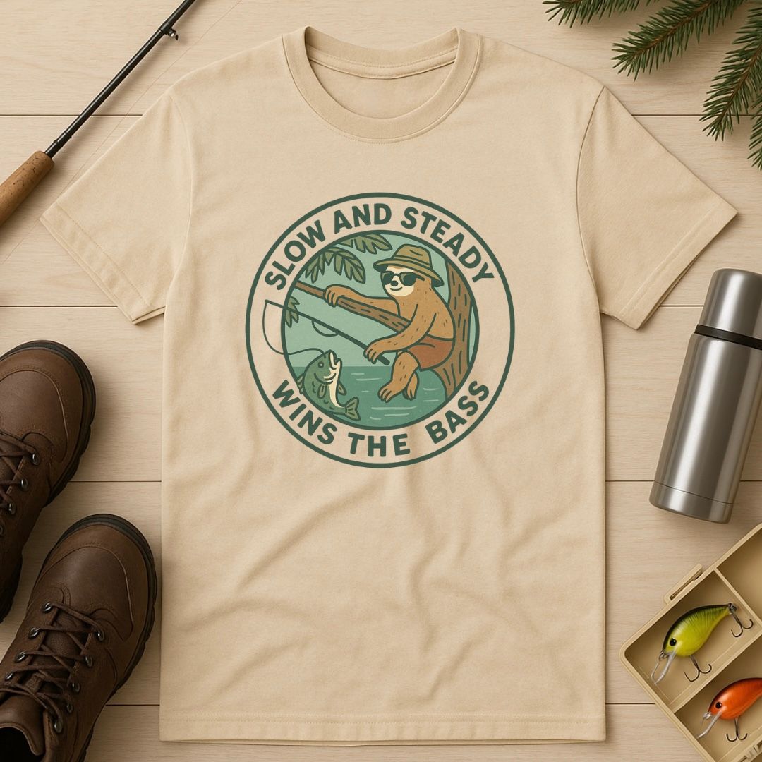 Slow & Steady wins the Bass T-Shirt