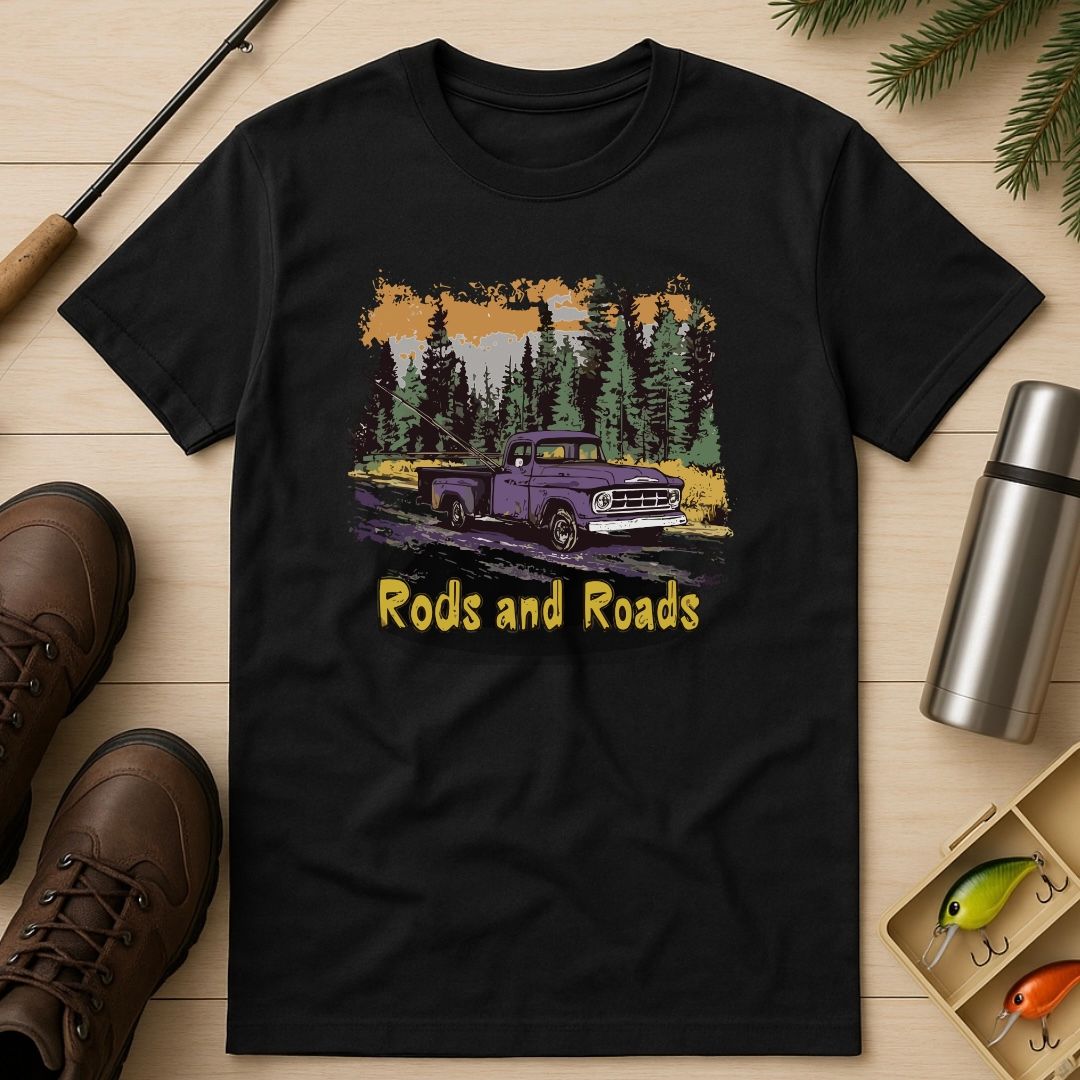 Rods And Roads T-Shirt