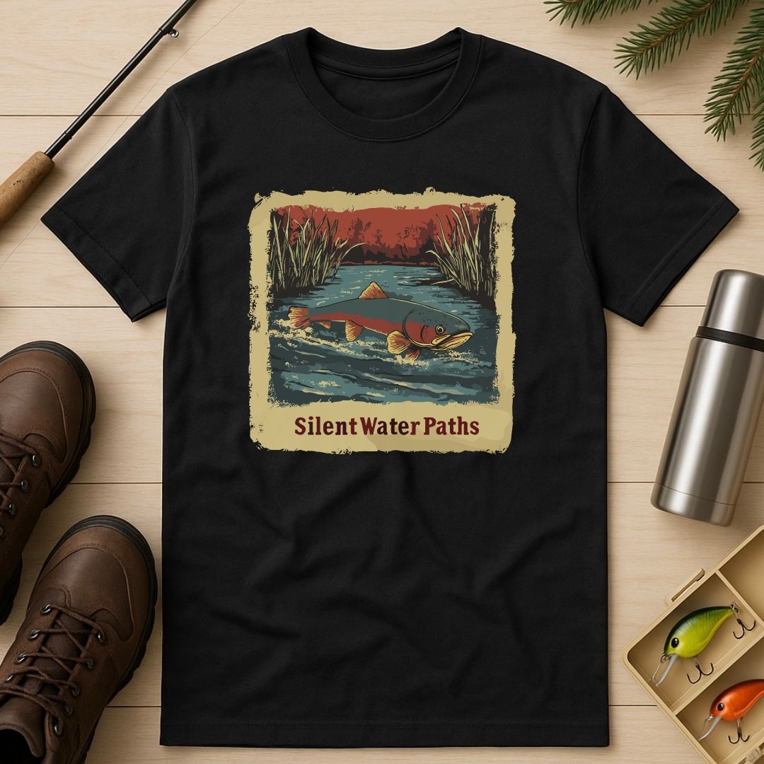 Silent Water Paths T-Shirt