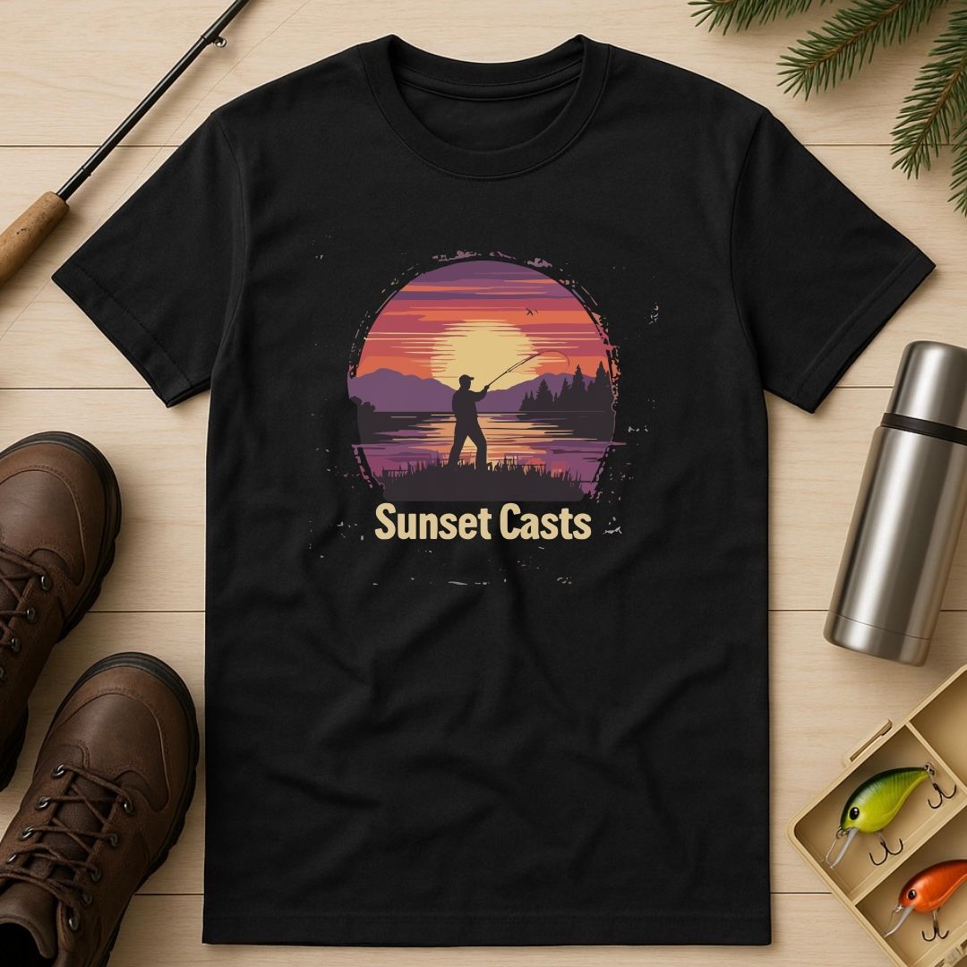 Sunset Casts T-Shirt