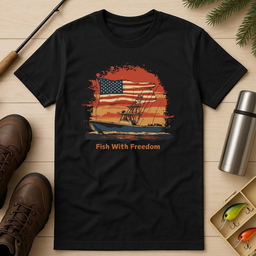 Fish With Freedom T-Shirt
