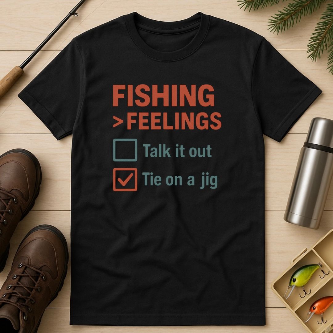 Fishing > Feelings T-Shirt