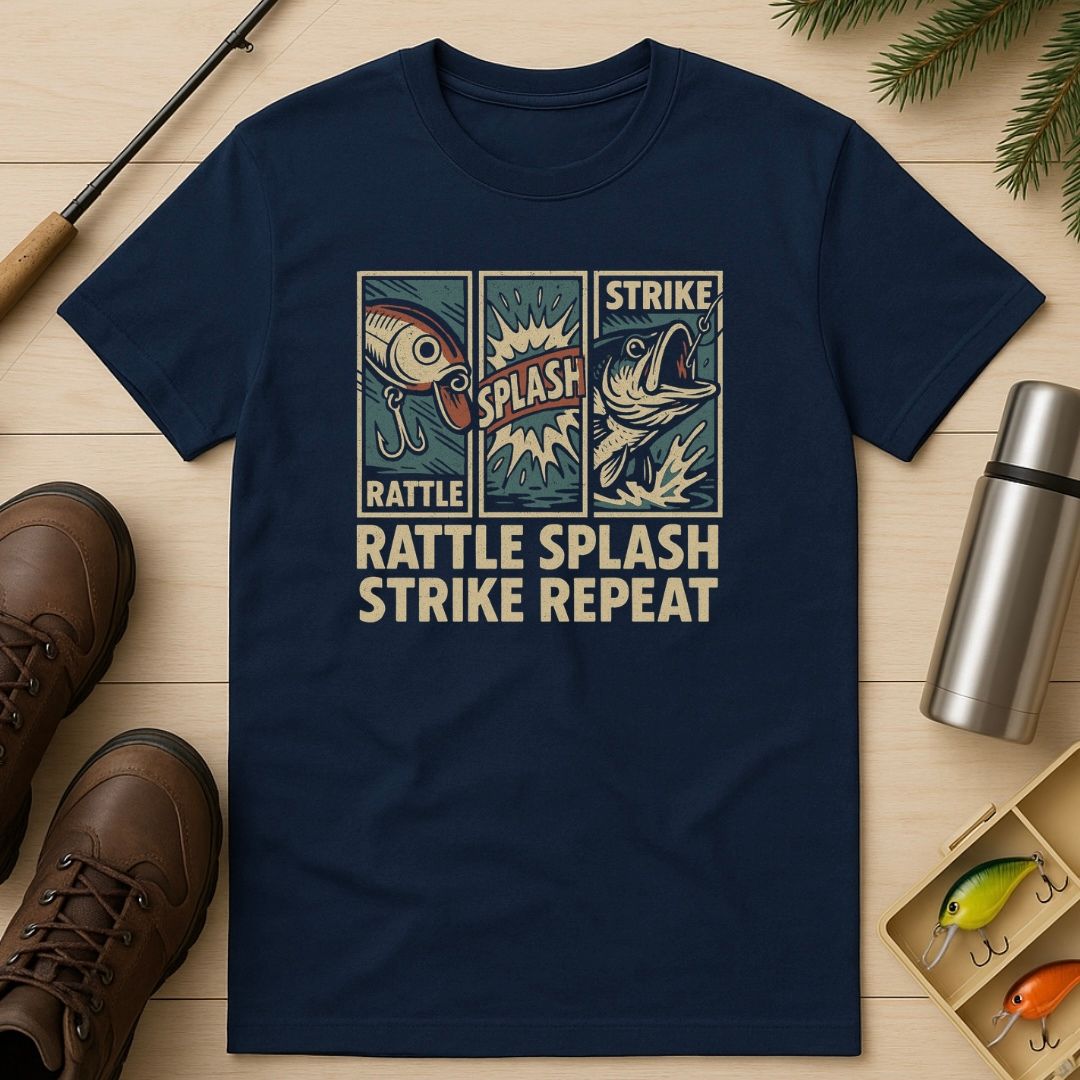 Rattle Splash Strike Repeat T-Shirt