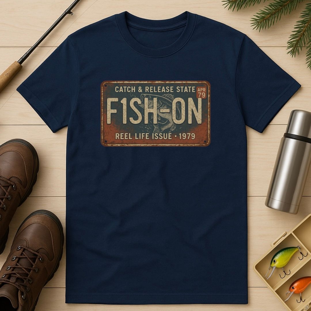 F1sh On T-Shirt