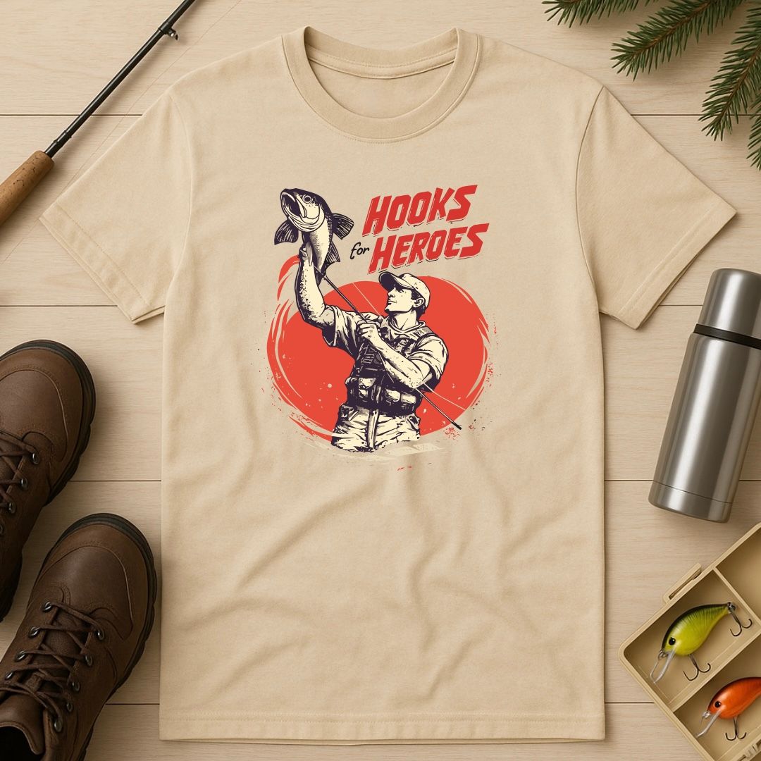 Hooks For Heroes T-Shirt