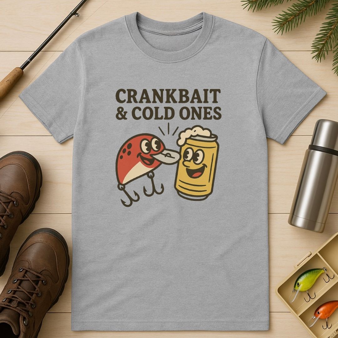 Crankbaits And Cold Ones T-Shirt