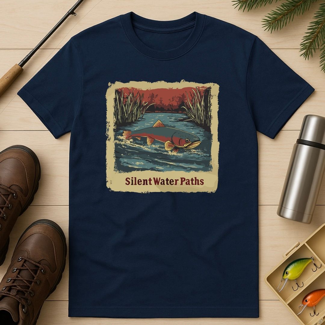 Silent Water Paths T-Shirt