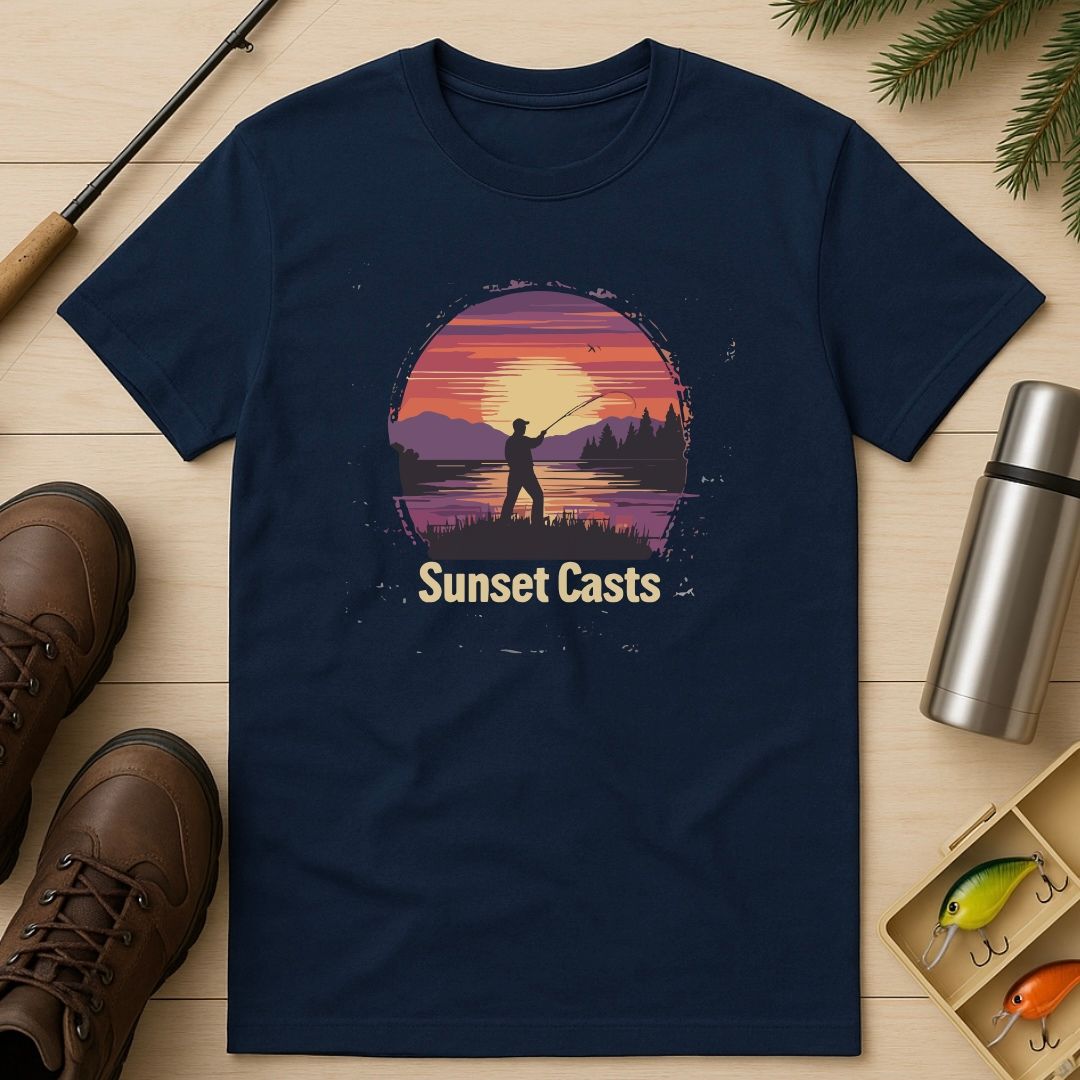 Sunset Casts T-Shirt