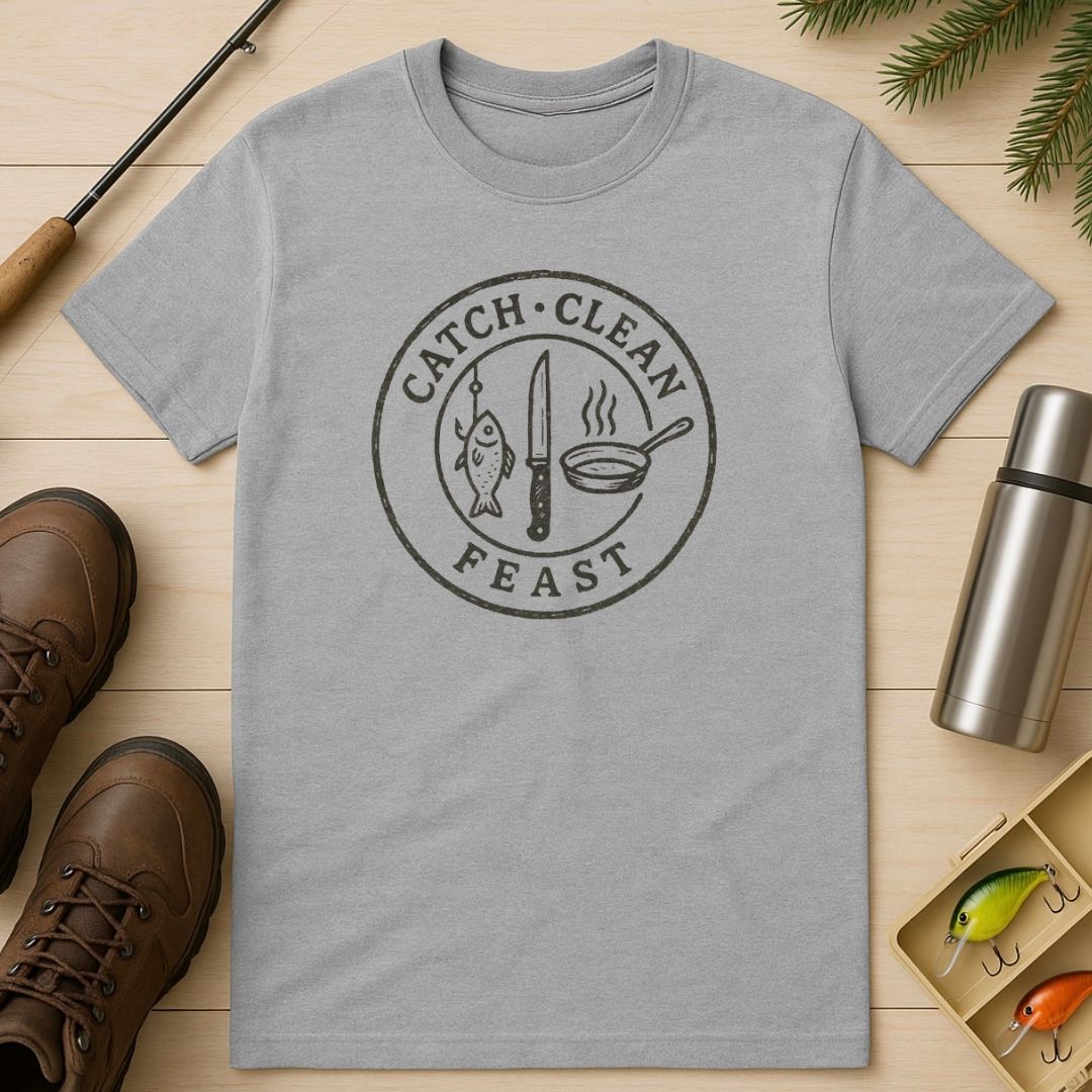 Catch. Clean. Feast. T-Shirt