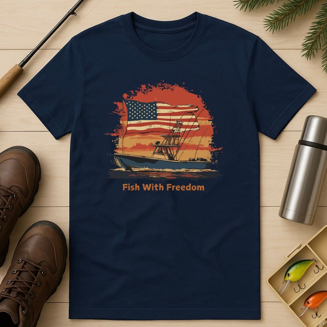Fish With Freedom T-Shirt