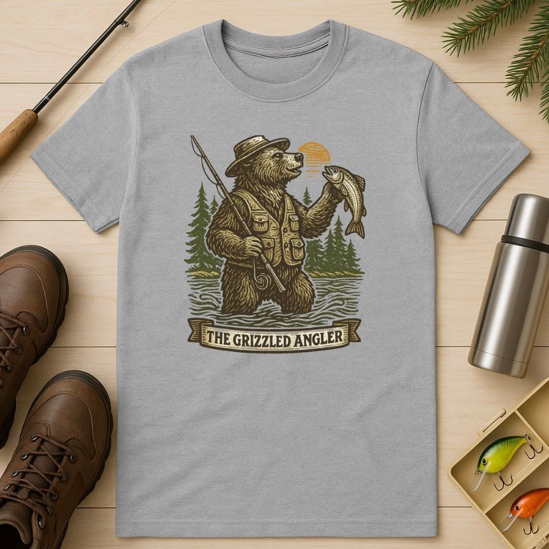 The Grizzled Angler T-Shirt