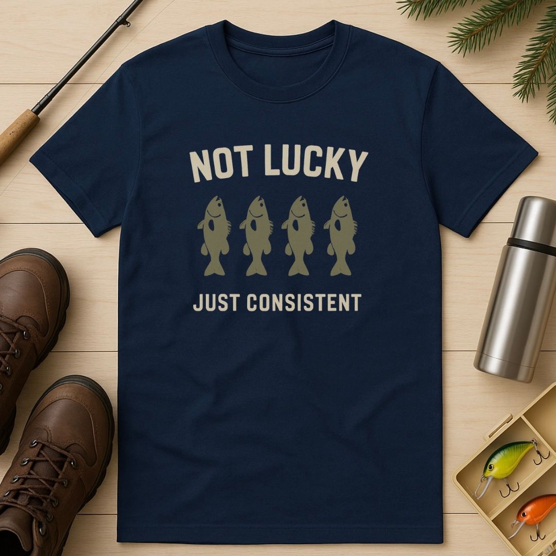 Not Lucky Just Consistent T-Shirt