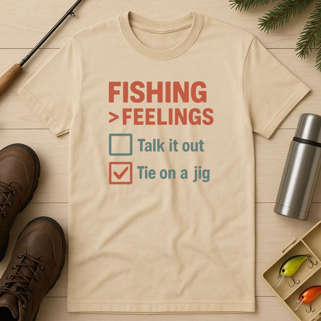 Fishing > Feelings T-Shirt
