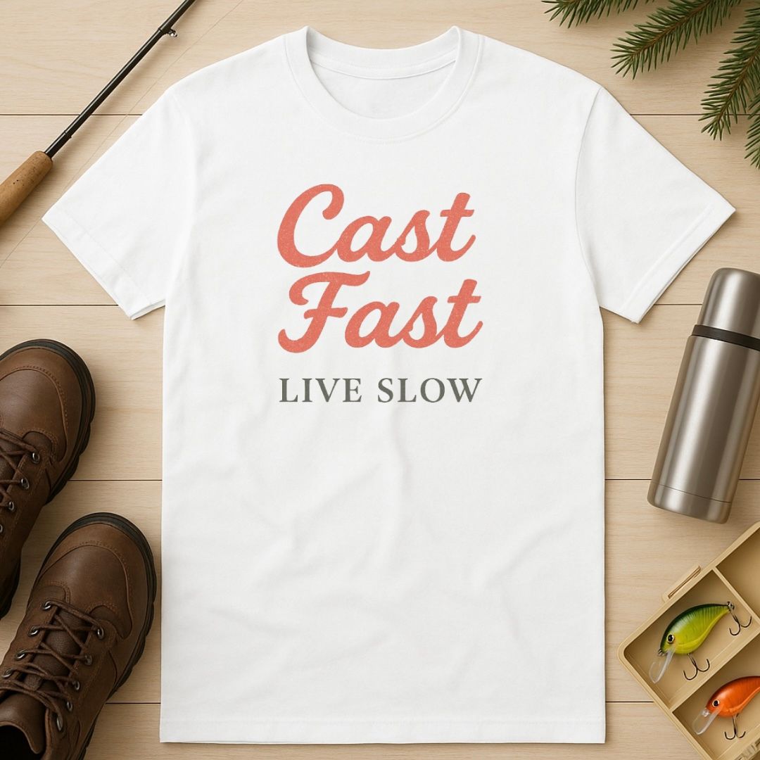 Cast Fast Live Slow T-Shirt