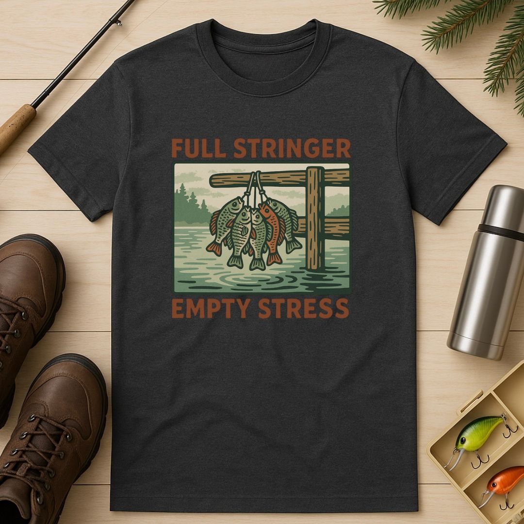 Full Stringer, Empty Stress T-Shirt