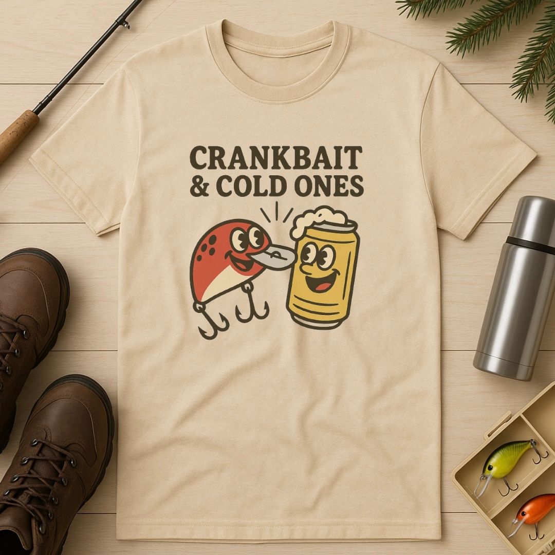 Crankbaits And Cold Ones T-Shirt