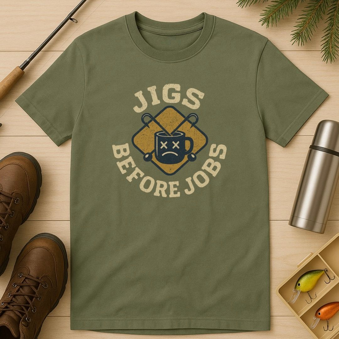 Jigs Before Jobs T-Shirt