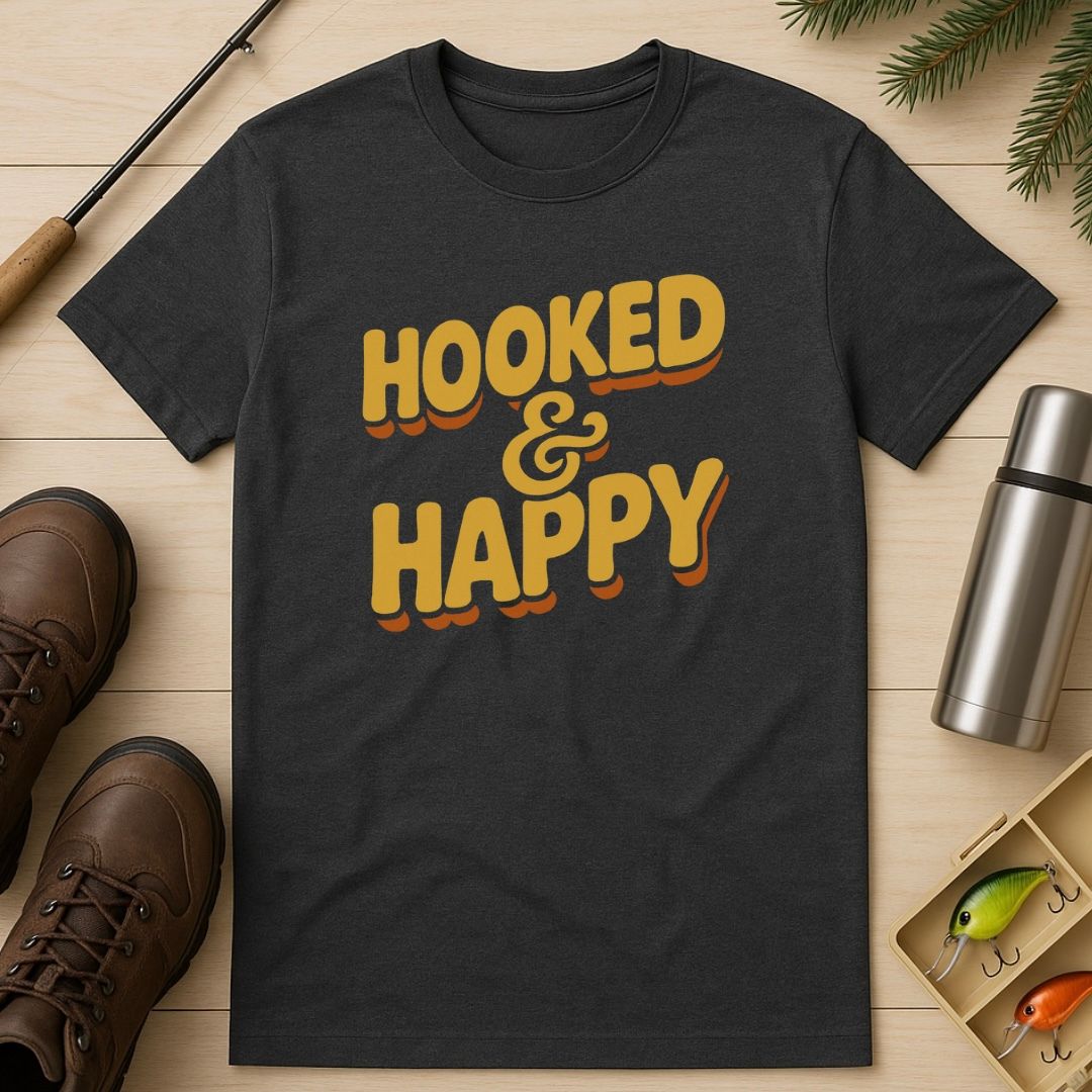 Hooked & Happy T-Shirt