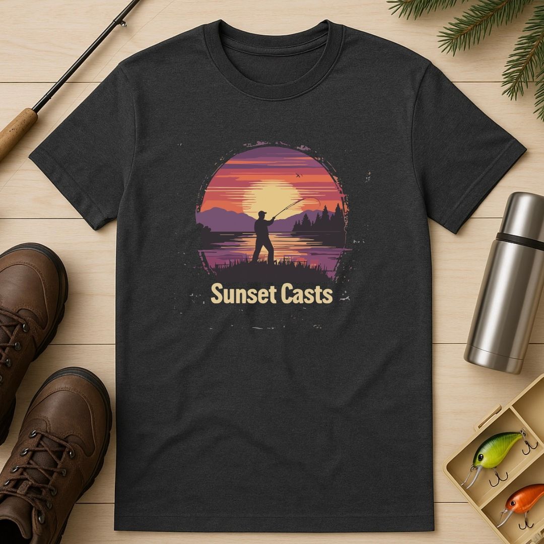Sunset Casts T-Shirt