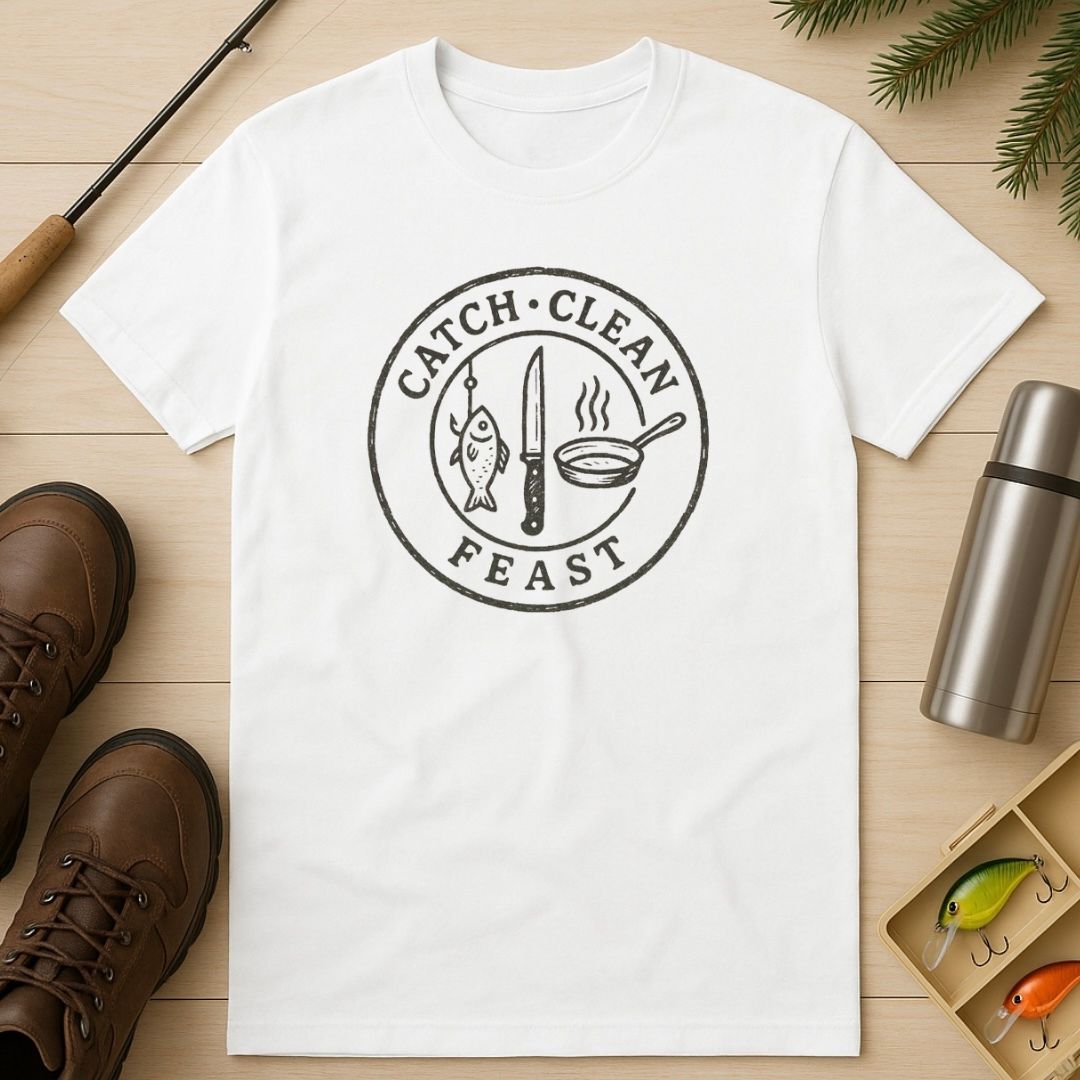 Catch. Clean. Feast. T-Shirt