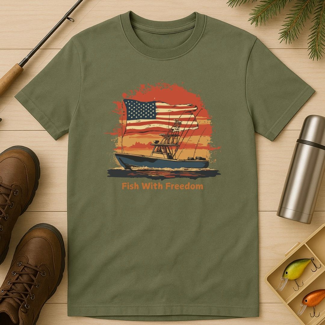Fish With Freedom T-Shirt