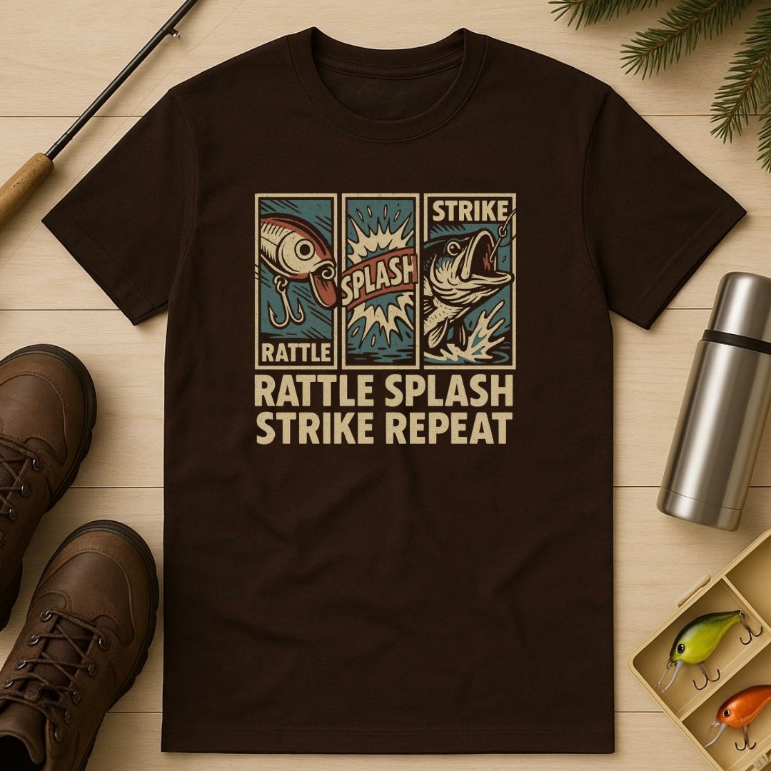 Rattle Splash Strike Repeat T-Shirt