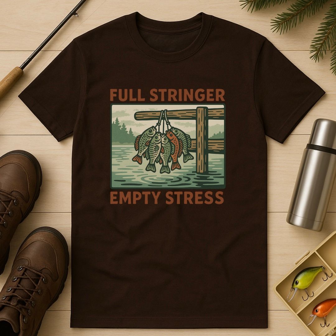 Full Stringer, Empty Stress T-Shirt