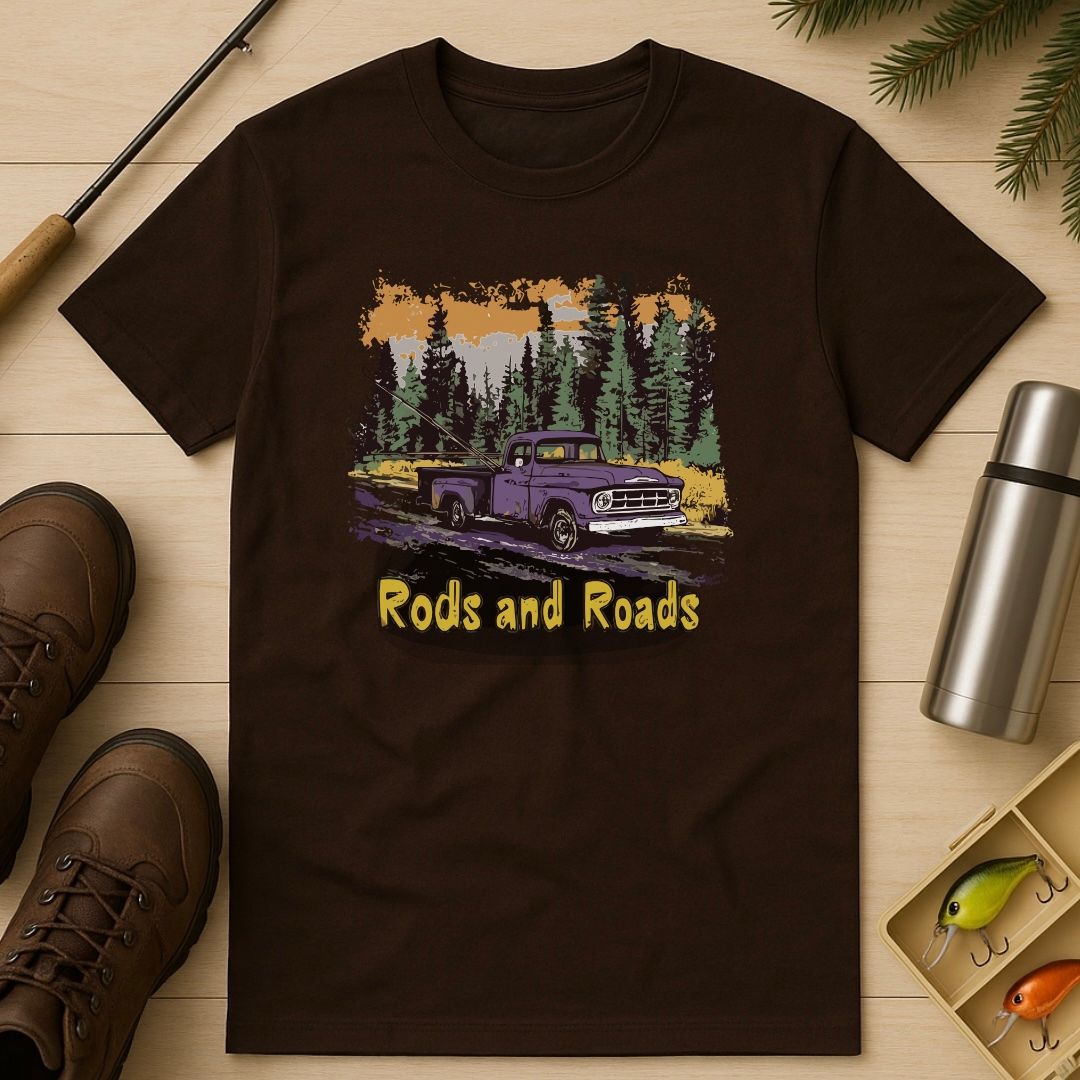 Rods And Roads T-Shirt