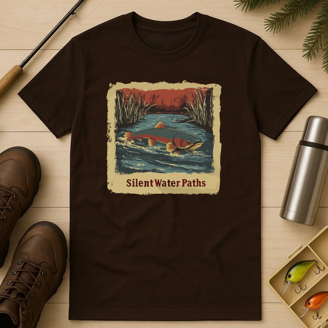 Silent Water Paths T-Shirt