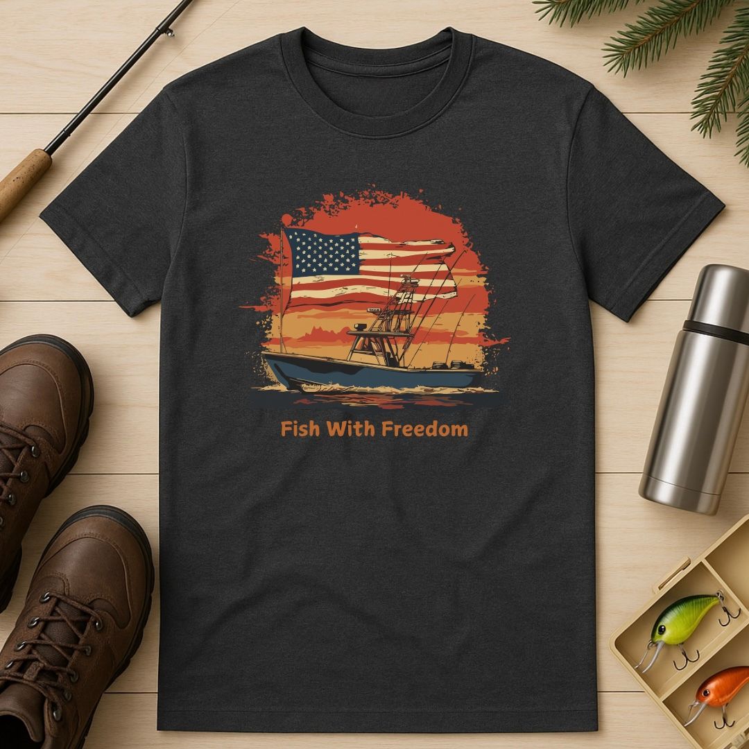 Fish With Freedom T-Shirt