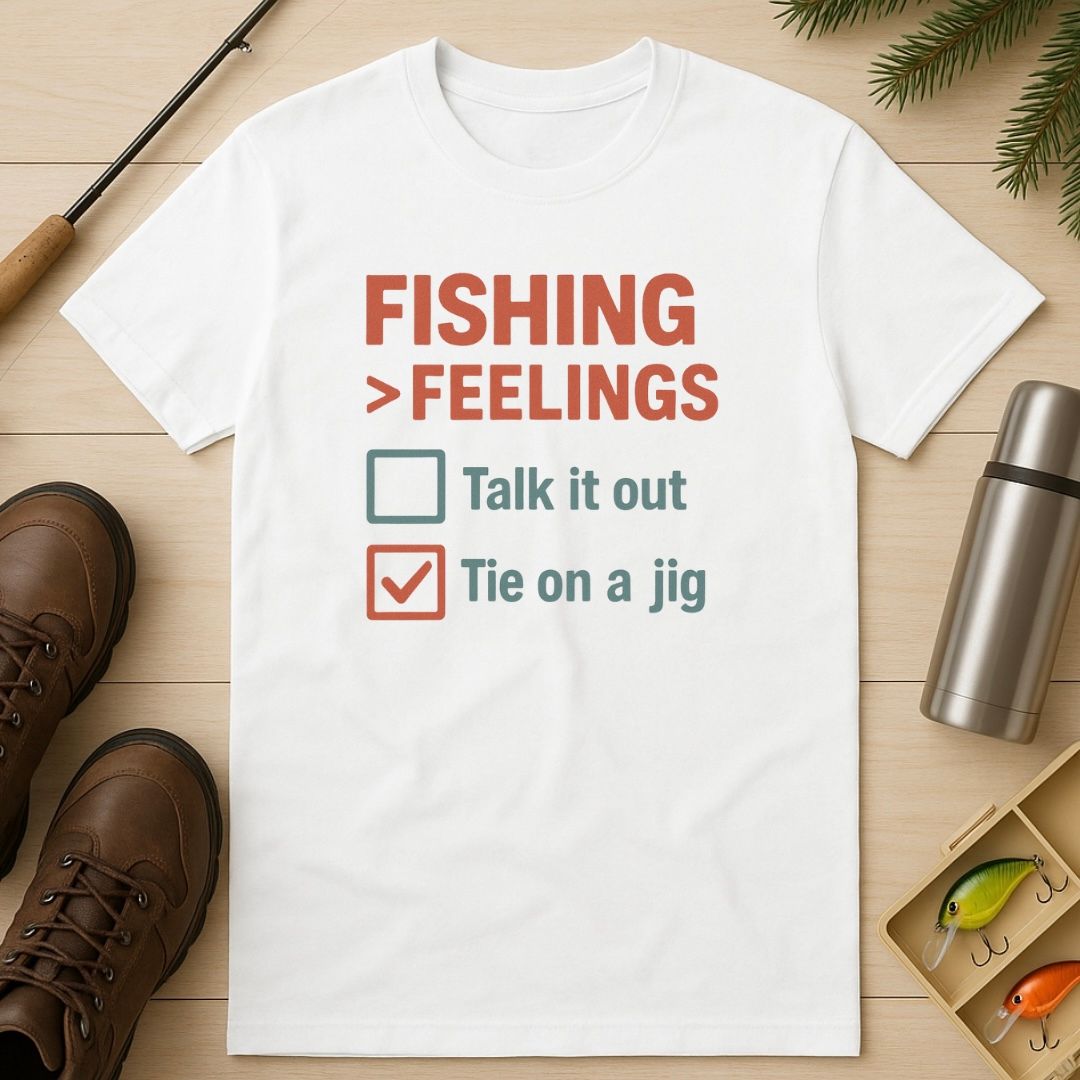 Fishing > Feelings T-Shirt