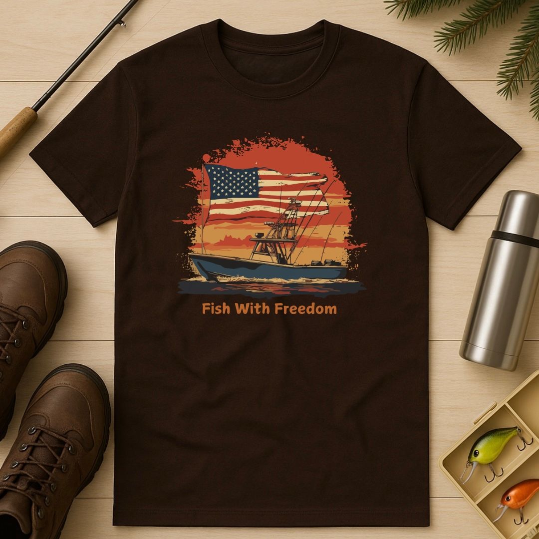 Fish With Freedom T-Shirt