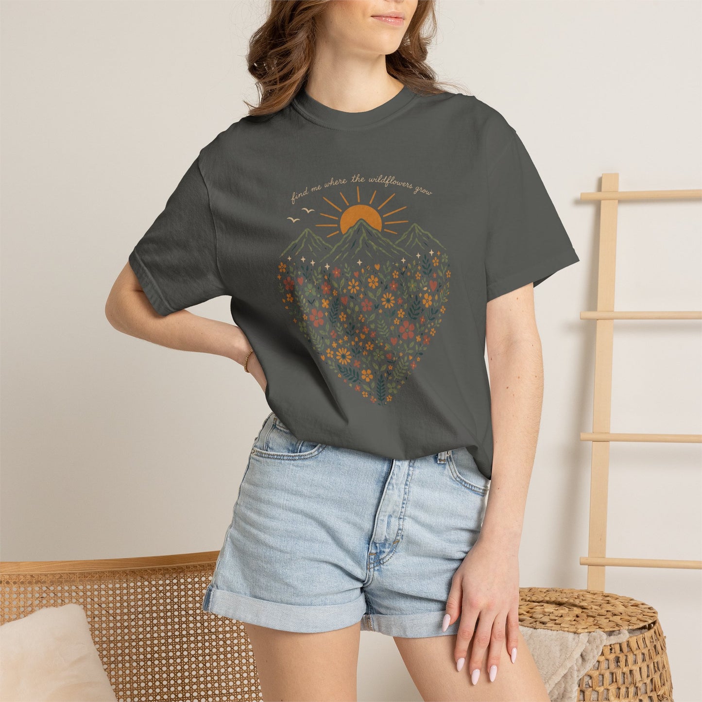 Wildflower Heart T-Shirt