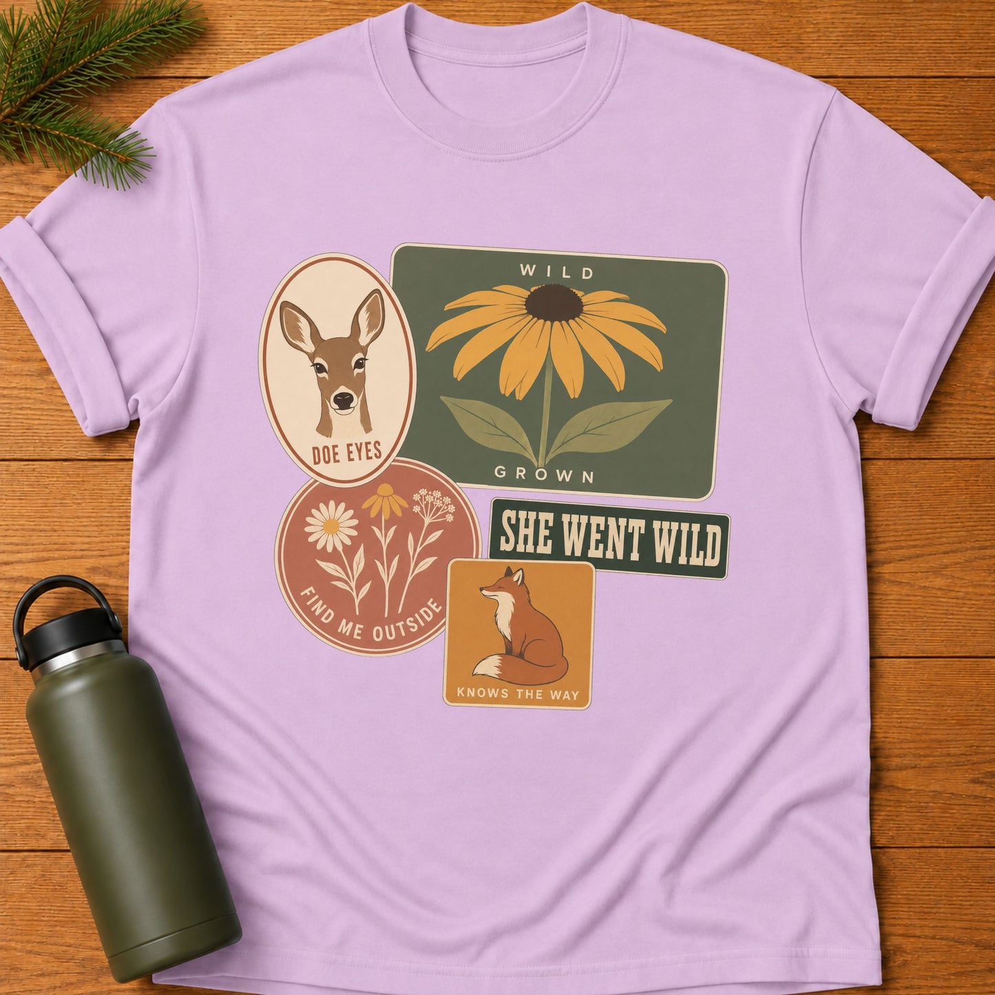 Wild Sticker Pack T-Shirt