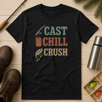 Cast, Chill, Crush T-Shirt