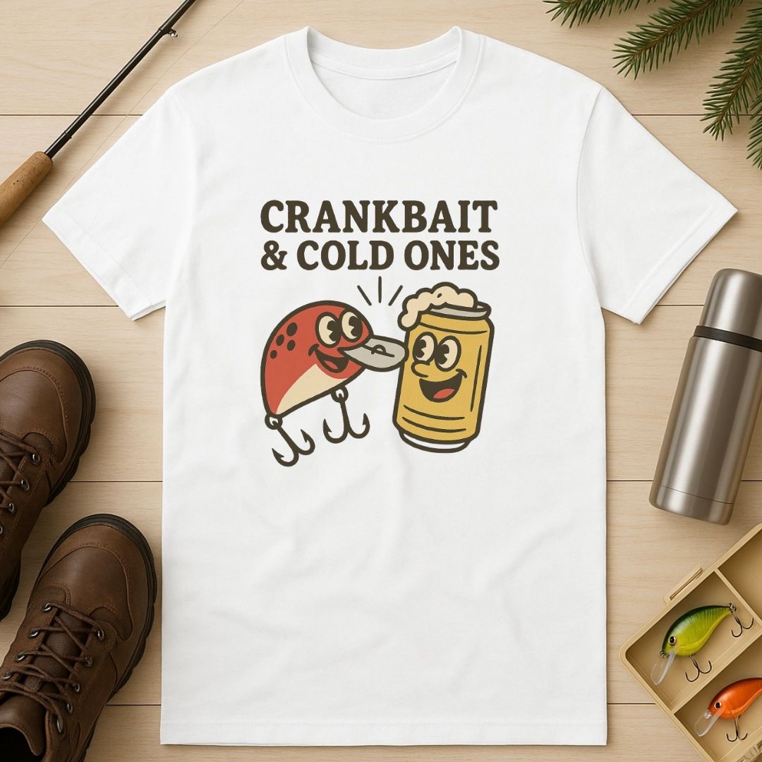Crankbaits And Cold Ones T-Shirt