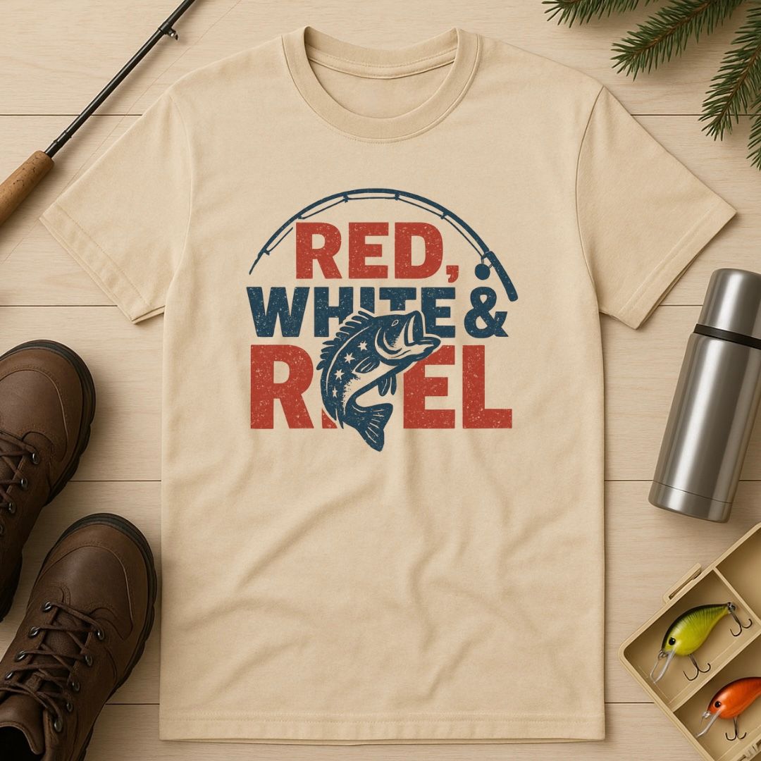 Red, White & Reel T-Shirt.