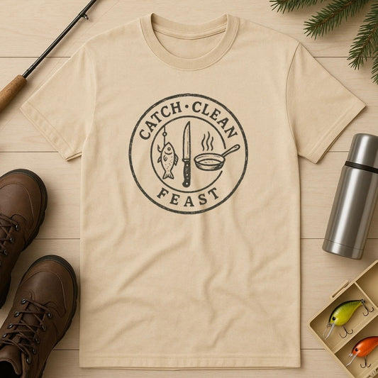 Catch. Clean. Feast. T-Shirt