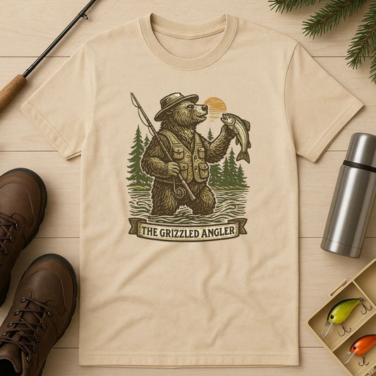 The Grizzled Angler T-Shirt