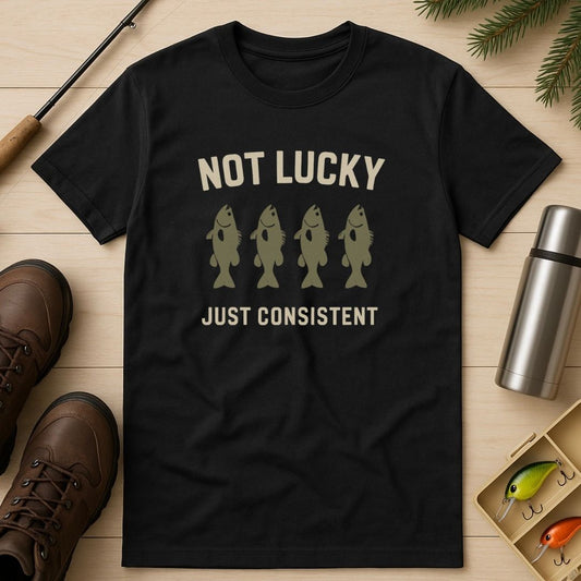 Not Lucky Just Consistent T-Shirt