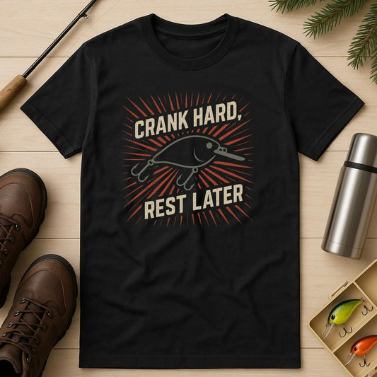 Crank Hard, Rest Later T-Shirt