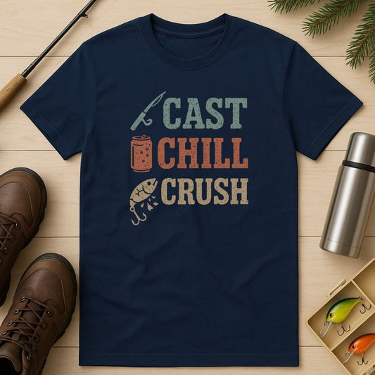 Cast, Chill, Crush T-Shirt
