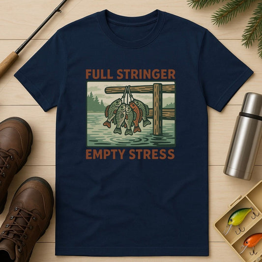 Full Stringer, Empty Stress T-Shirt