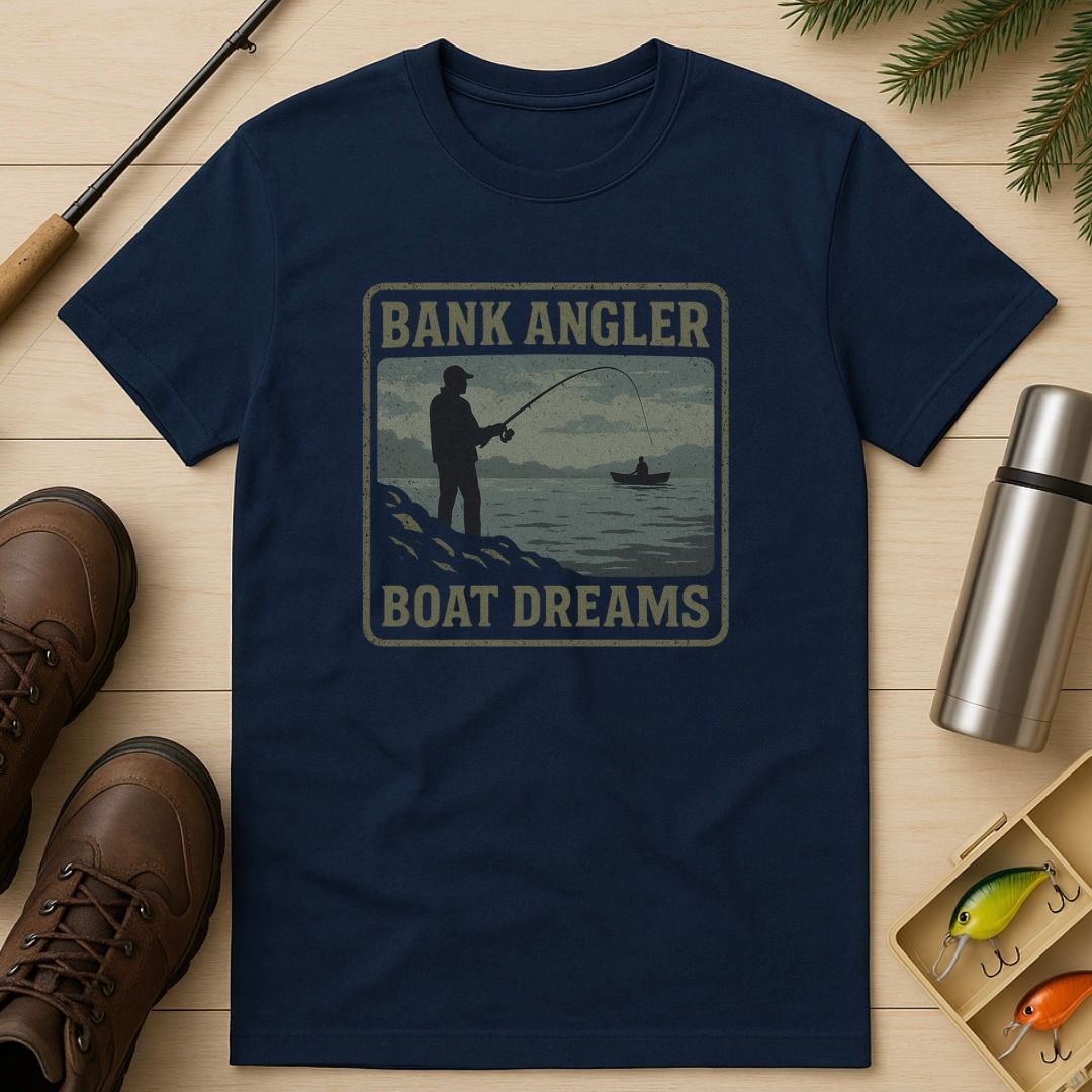 Bank Angler, Boat Dreams T-Shirt