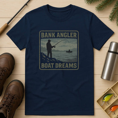 Bank Angler, Boat Dreams T-Shirt
