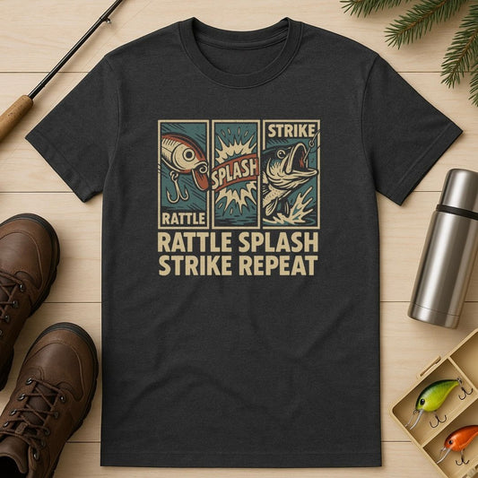 Rattle Splash Strike Repeat T-Shirt
