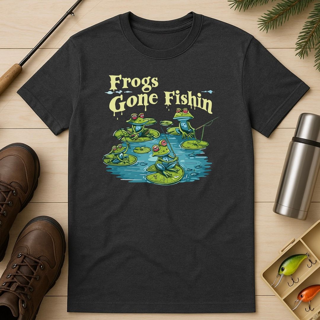 Frogs Gone Fishin T-Shirt