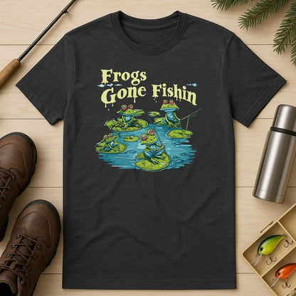 Frogs Gone Fishin T-Shirt