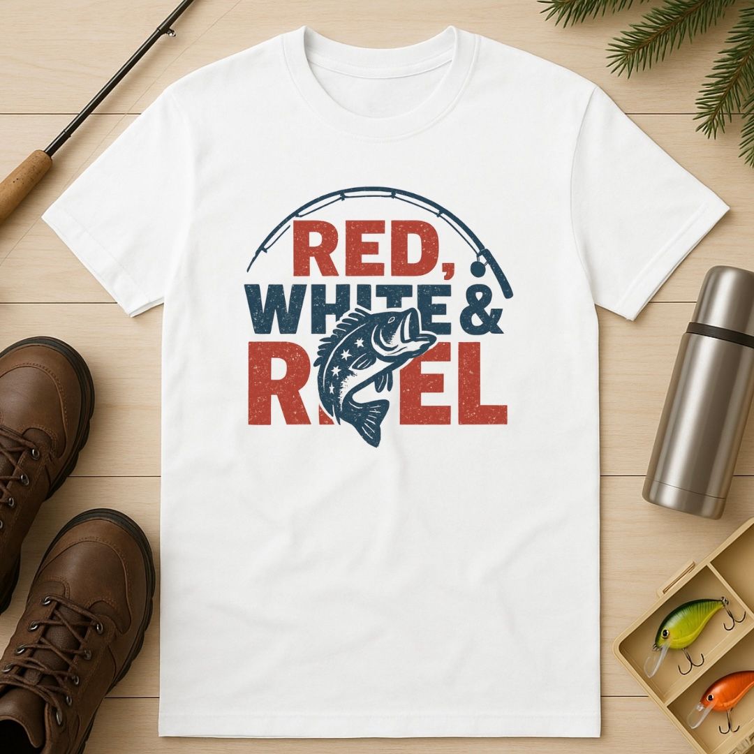Red, White & Reel T-Shirt.